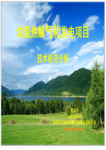 垃圾热解气化项目宣传版