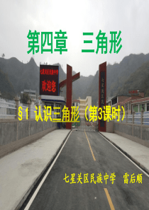 北师大版初一数学下册三角形的中线、角平分线PPT