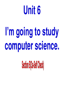 2013人教版新目标英语八年级上unit6_Section_B_3a-Self Check