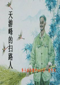 苏教版天游峰的扫路人优质课课件
