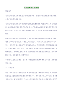 乌发美髯酒广告策划