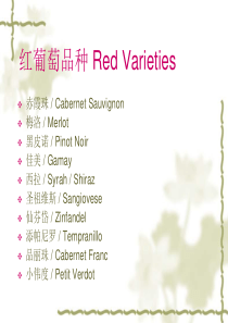 酿酒葡萄品种大全