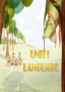 广州牛津版英语八年级上册U1 Language