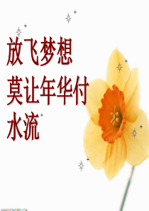 放飞梦想主题班会