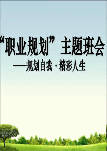 55 职业规划主题班会