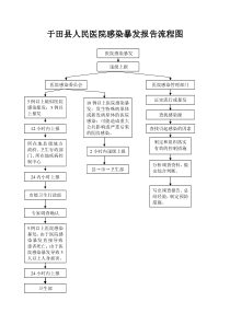 医院感染暴发流行应急预案流程图