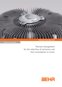 001_thermal management for reduction of emissions 
