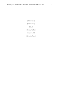 国外写作APA详细模板