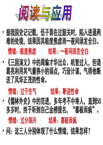 《调节和控制好自己的情绪》PPT课件(1)