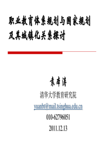 职业教育体系的定位五