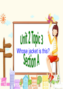 r仁爱七年级上U2T3SA课件