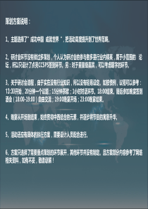 医药公司学术研讨会晚宴策划方案