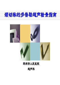 颈动脉的多普勒超声检查指南