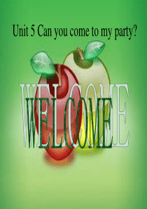 新目标八年级英语上册Unit5课件