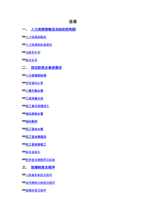 高星级酒店人事部操作手册