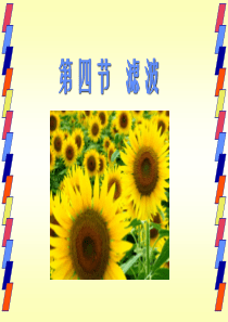 电子组装工艺与设备(大二下学期)第四节滤波