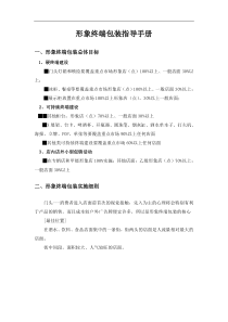 啤酒品牌形象终端包装指导手册(doc14)初级版(1)