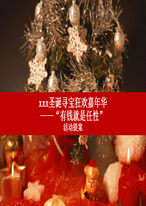 圣诞节活动方案