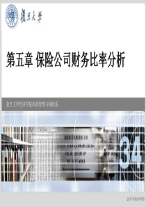 保险公司财务比率分析