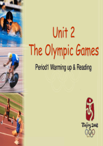 高中英语 The Olympic Games课件