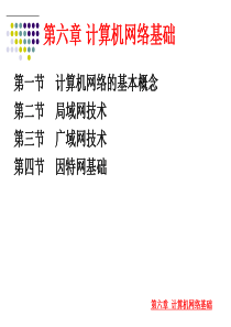 大学计算机应用教程第六章ppt