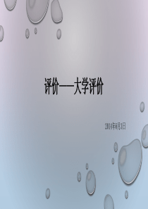 大学评价