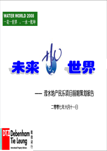 (深圳龙华镇豪宅)戴德梁行07未来水世界前期策划