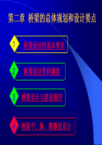 桥梁的总体规划设计