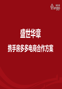 房多多--盛世华章电商合作方案9.7