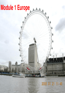外研版必修三Module1Europe课件