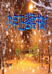 少年正是读书时ppt