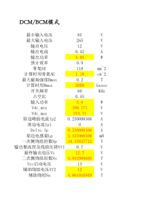 高频变压器设计方法