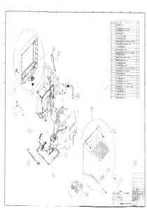 宏基7276E CRT显示器电路图纸