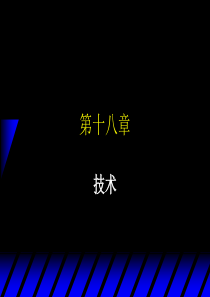中级微观经济学第十八章市场技术