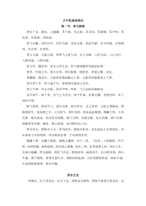 古中医基础理论(肾与膀胱)