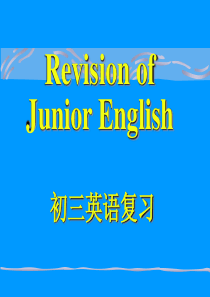 2016年中考专项复习初中英语语法大全
