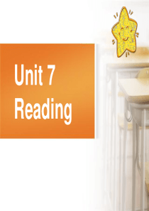 七年级英语上册Unit7Reading课件牛津深圳版