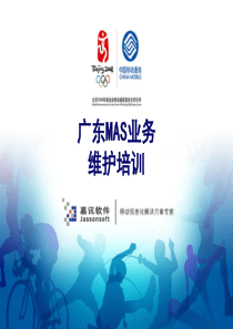 MAS维护培训(嘉讯公司)