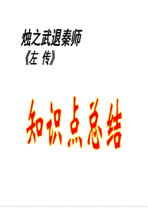 第二单元文言词语复习ppt课件..