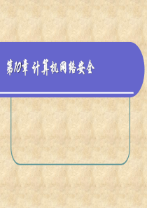 第10章计算机网络安全