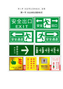 消防安全标识和挂图