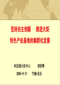 坚持自主创新