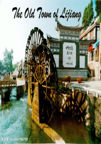 丽江古城英文小简介
