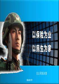 新兵战斗营03--以保险为业 以民生为家
