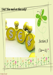 Unit7 How much are  these socks？