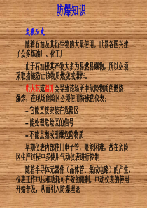 仪表防护与防爆培训FINAL