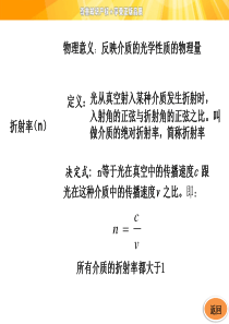 新课标选修3-4  实验__测定玻璃的折射率