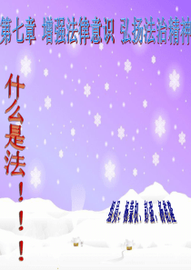 增强法律意识 弘扬法治精神