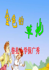 《金色的草地》课件PPT.