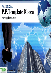 蓝黑色系动画PPT模板